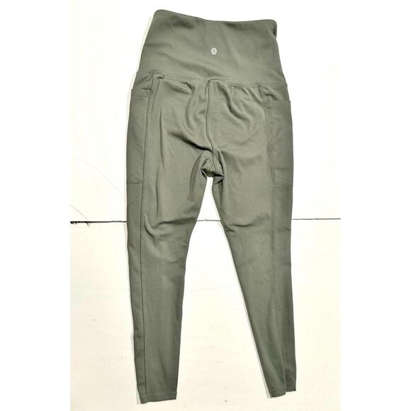 Danskin Green Yoga Stretchy Legging Pants Size Small - Picture 2 of 7